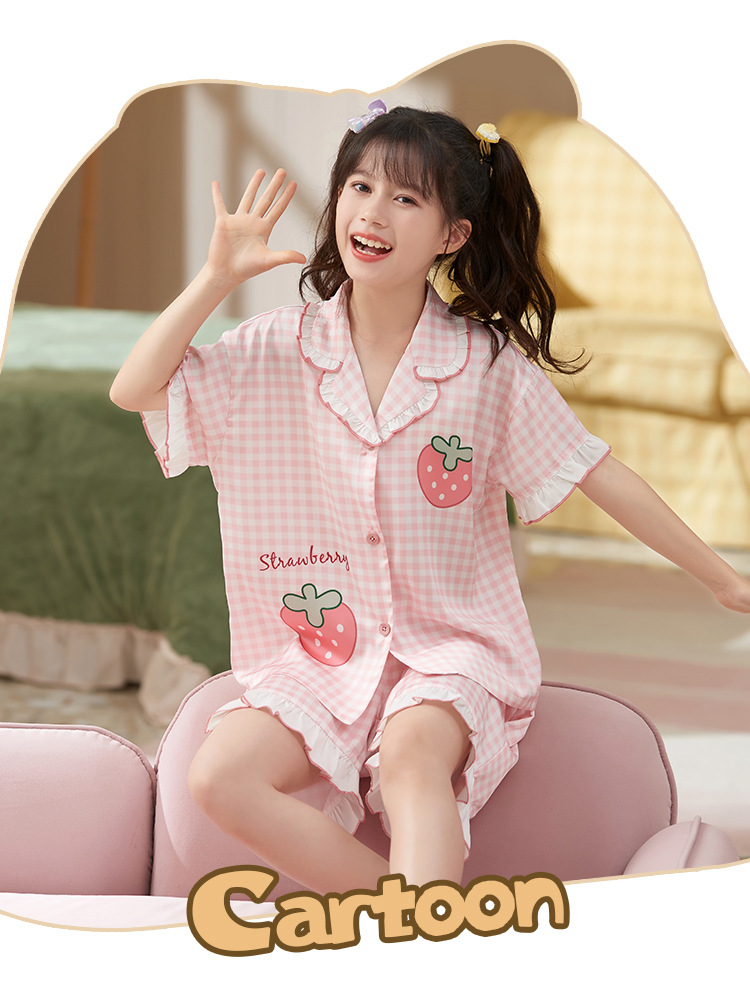 复制_儿童睡衣女童夏季冰丝薄款短袖三件套装小女.jpeg