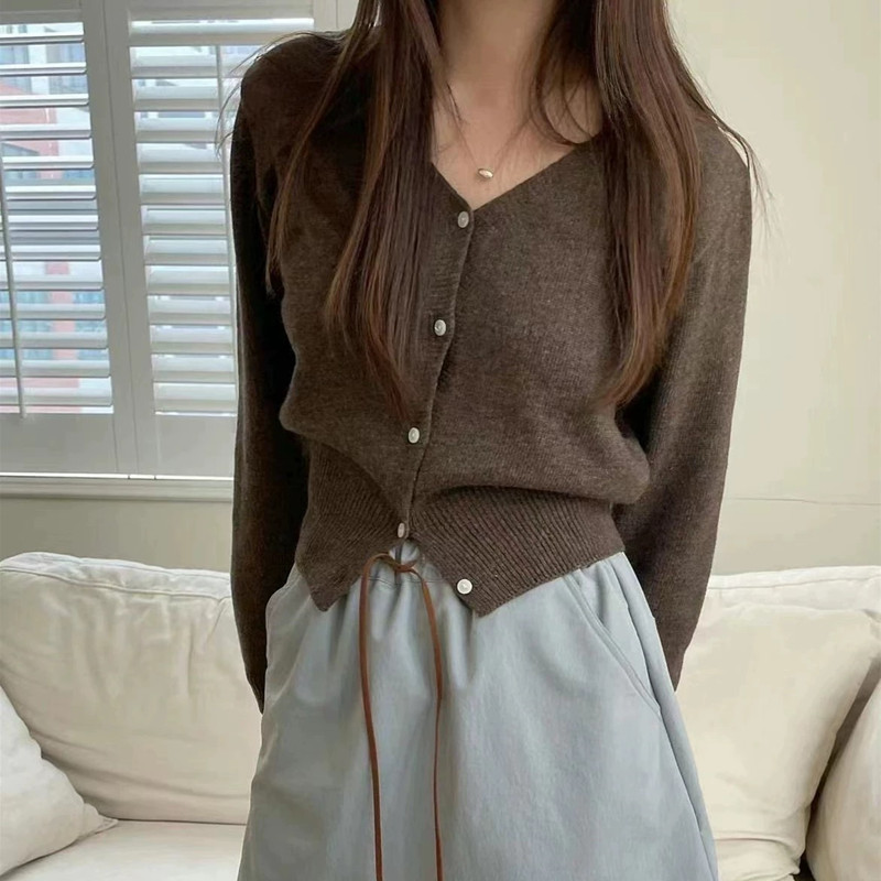 2024早秋新款V领长袖详情图15