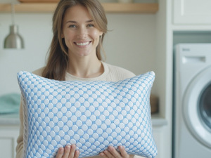Pillow is machine washable