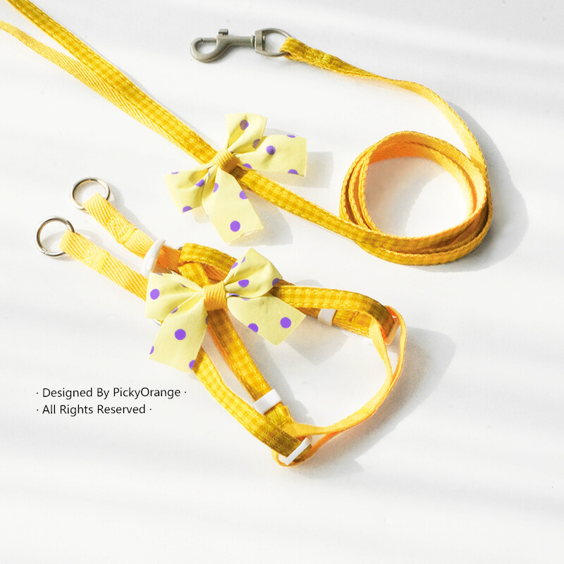 格子蝴蝶结迷你狗 (2)