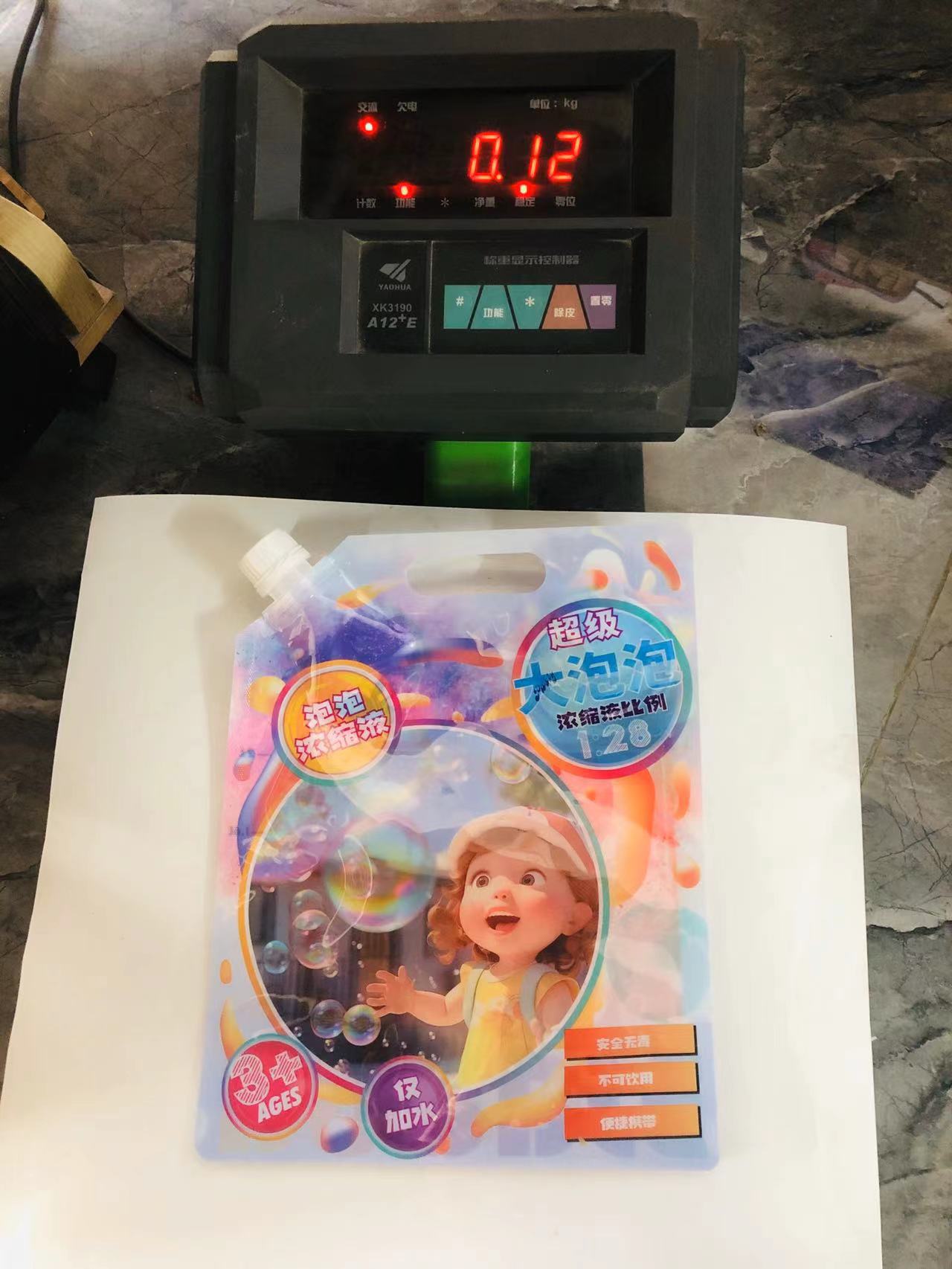 913-3001泡泡液重量