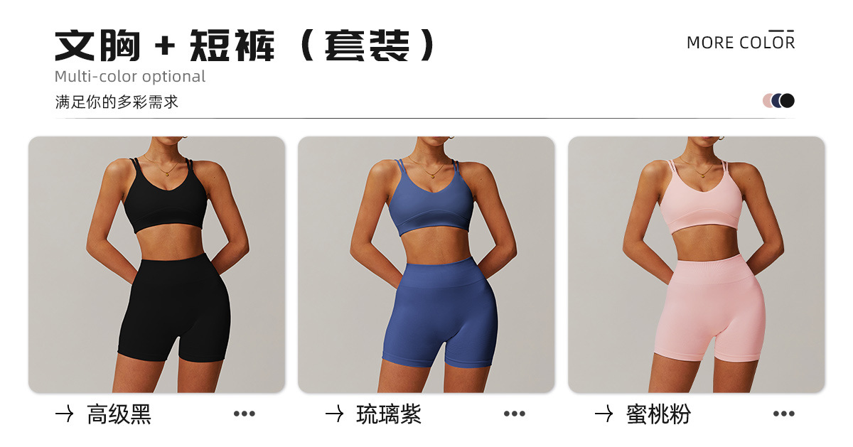 03可选颜色文胸+短裤