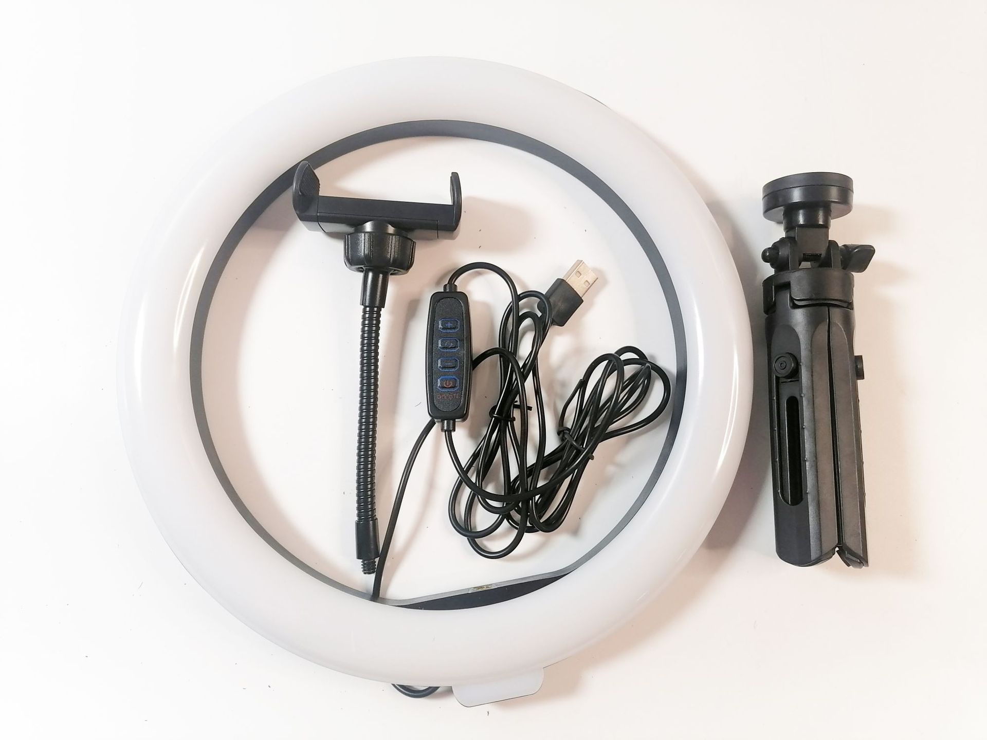 伸缩支架+26CM灯2