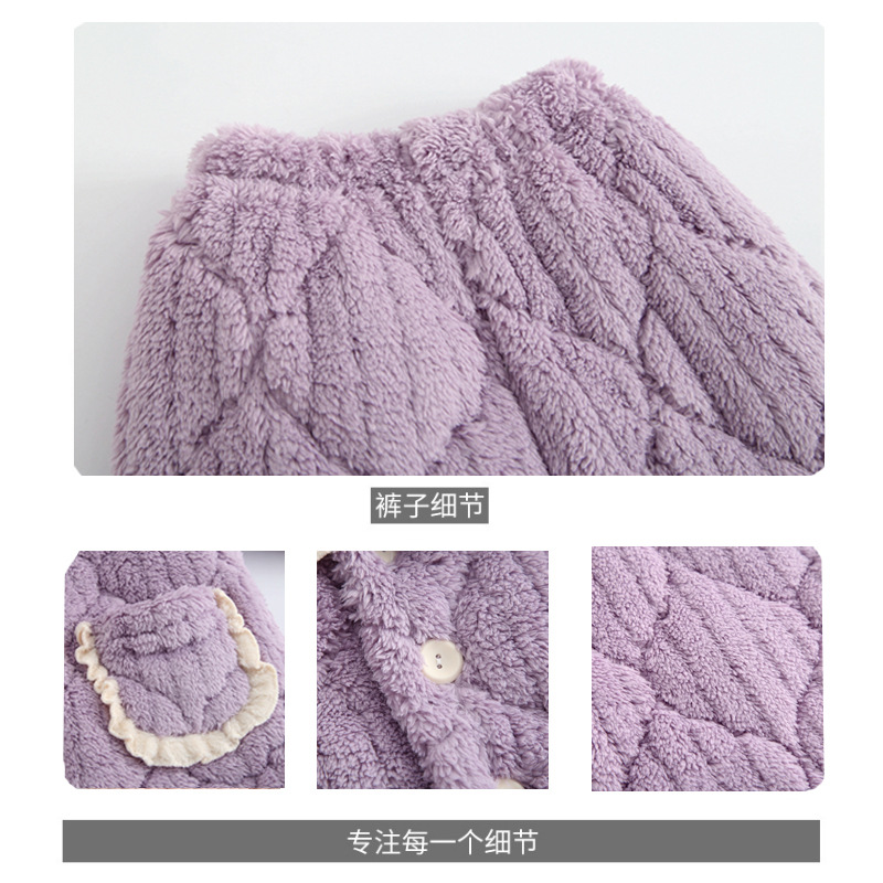 夹棉花边紫色细节4