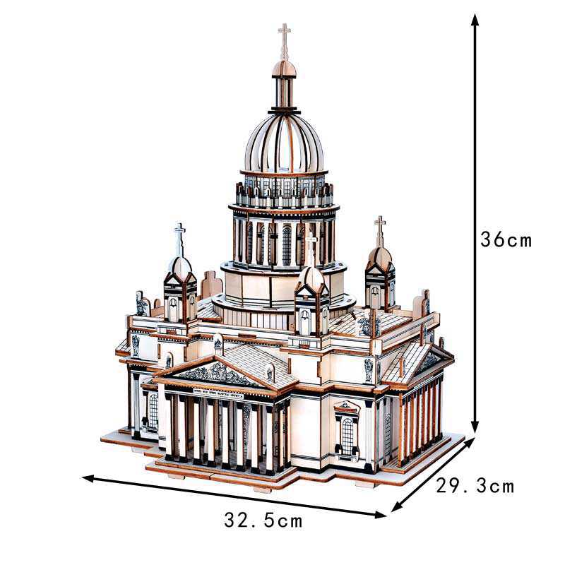19伊萨基辅大教堂尺寸图