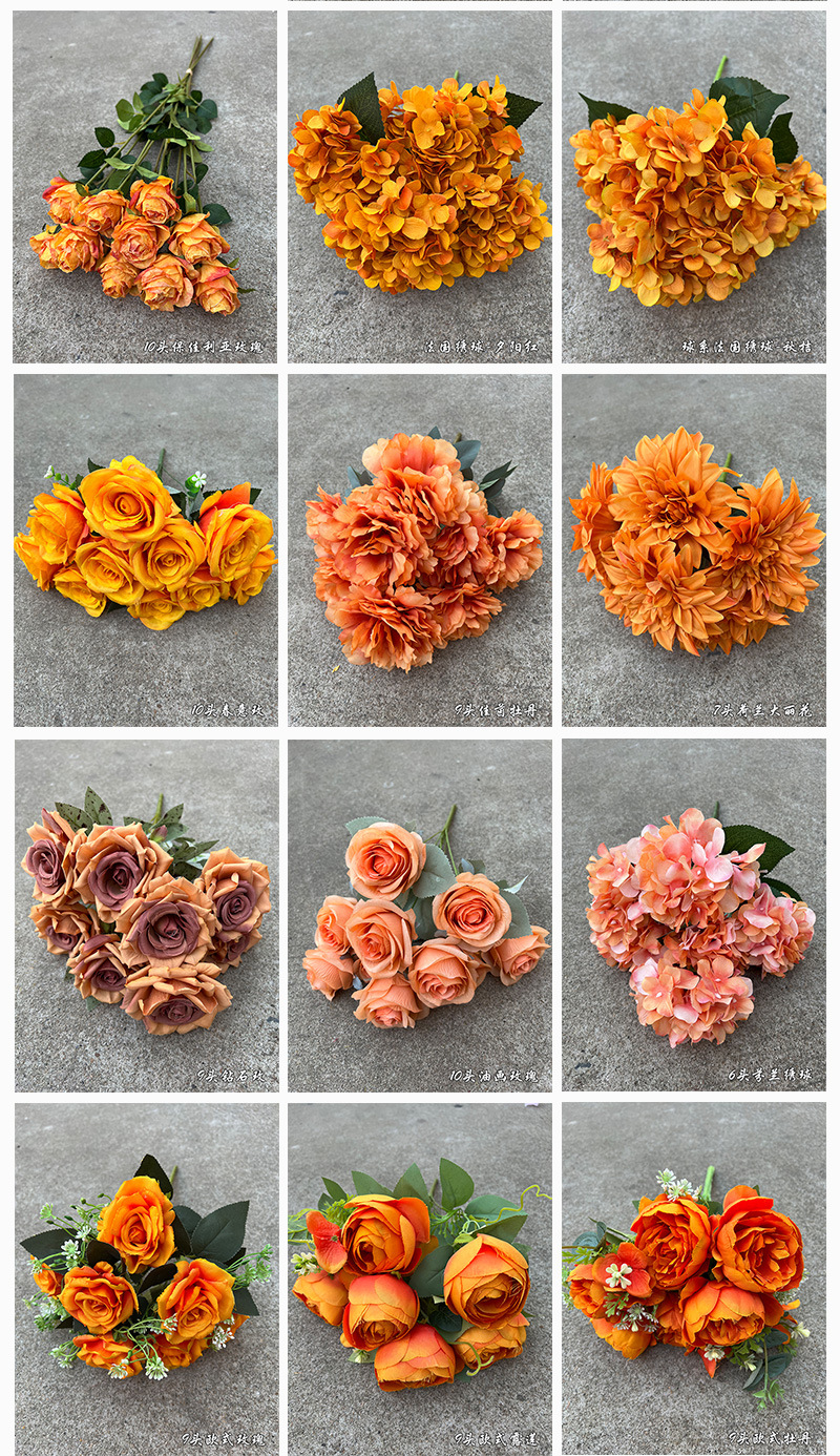 聚美-橘色婚庆仿真花1-100-详情2_05.jpg