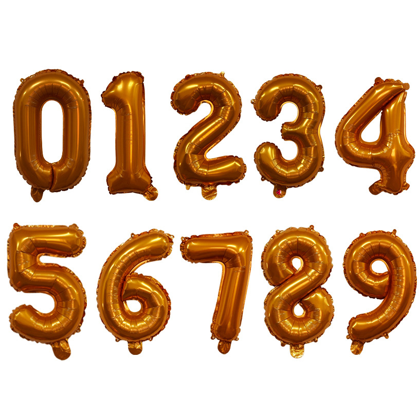 数字白底图
