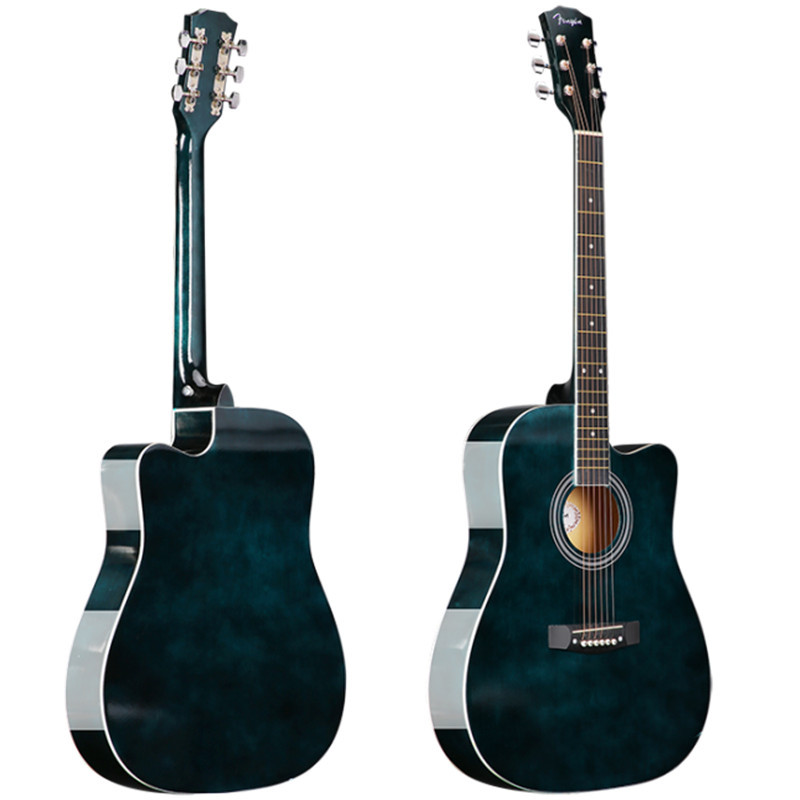 41寸阿里亮光镶边水墨蓝