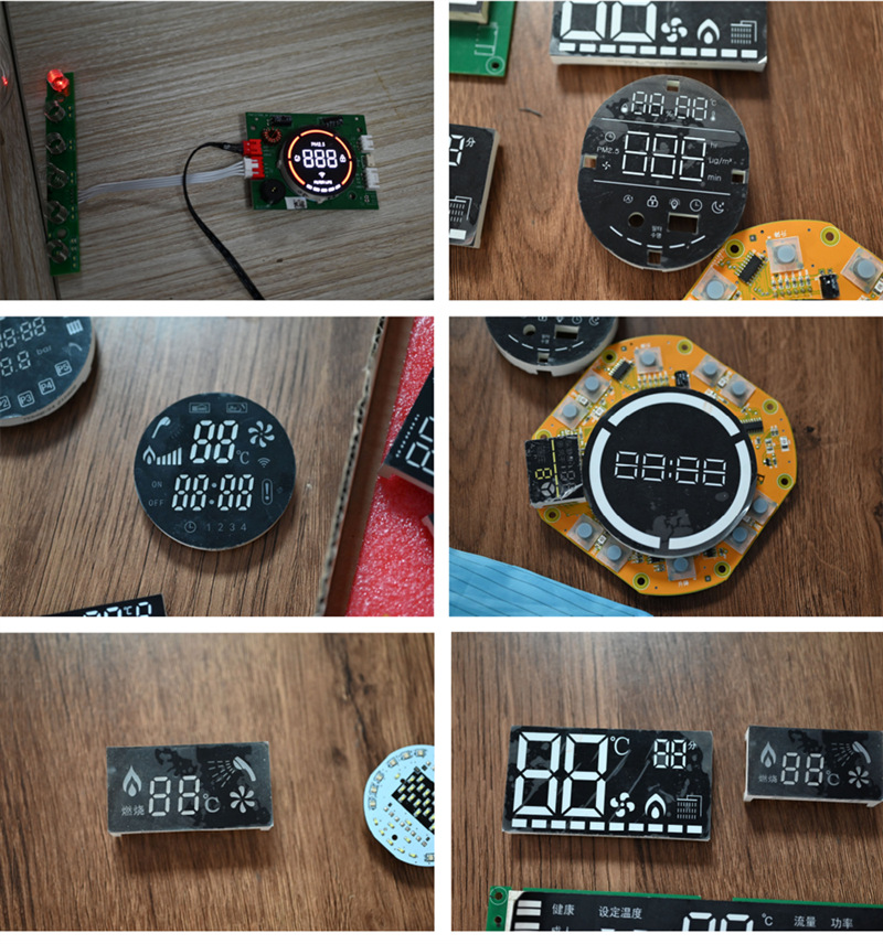 深圳直发美发器温度数码管电饭锅空气炸锅温控器空气净化器led数码管生产厂家