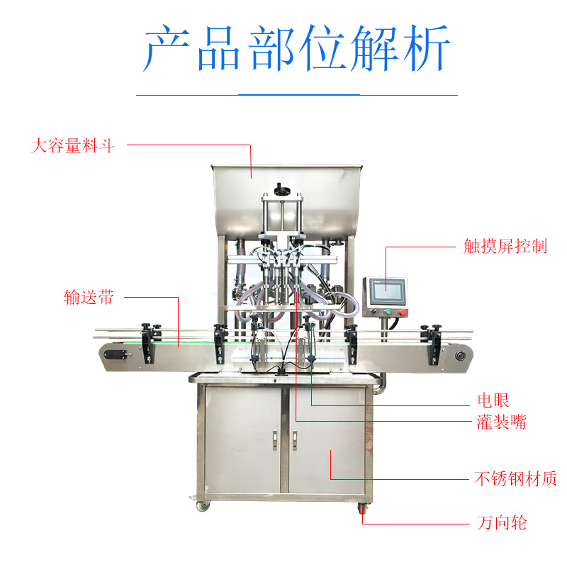 全自动膏体液体灌装机