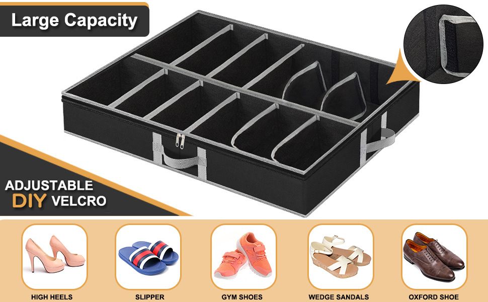 underbed shoe storage