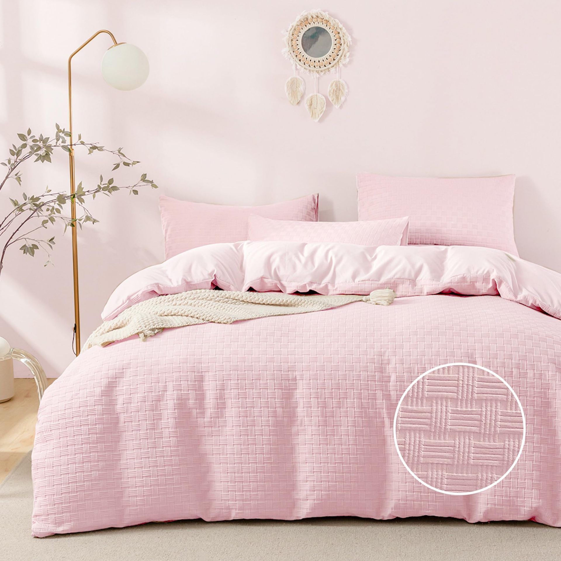 SKU-10-Pink Twin(68__×90