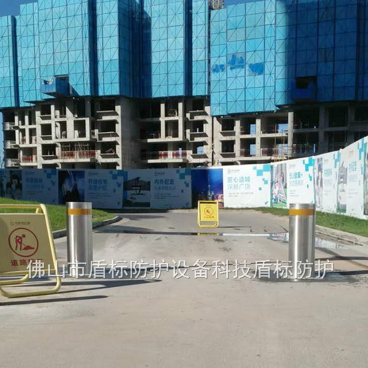 小区升降柱现场88D_AS