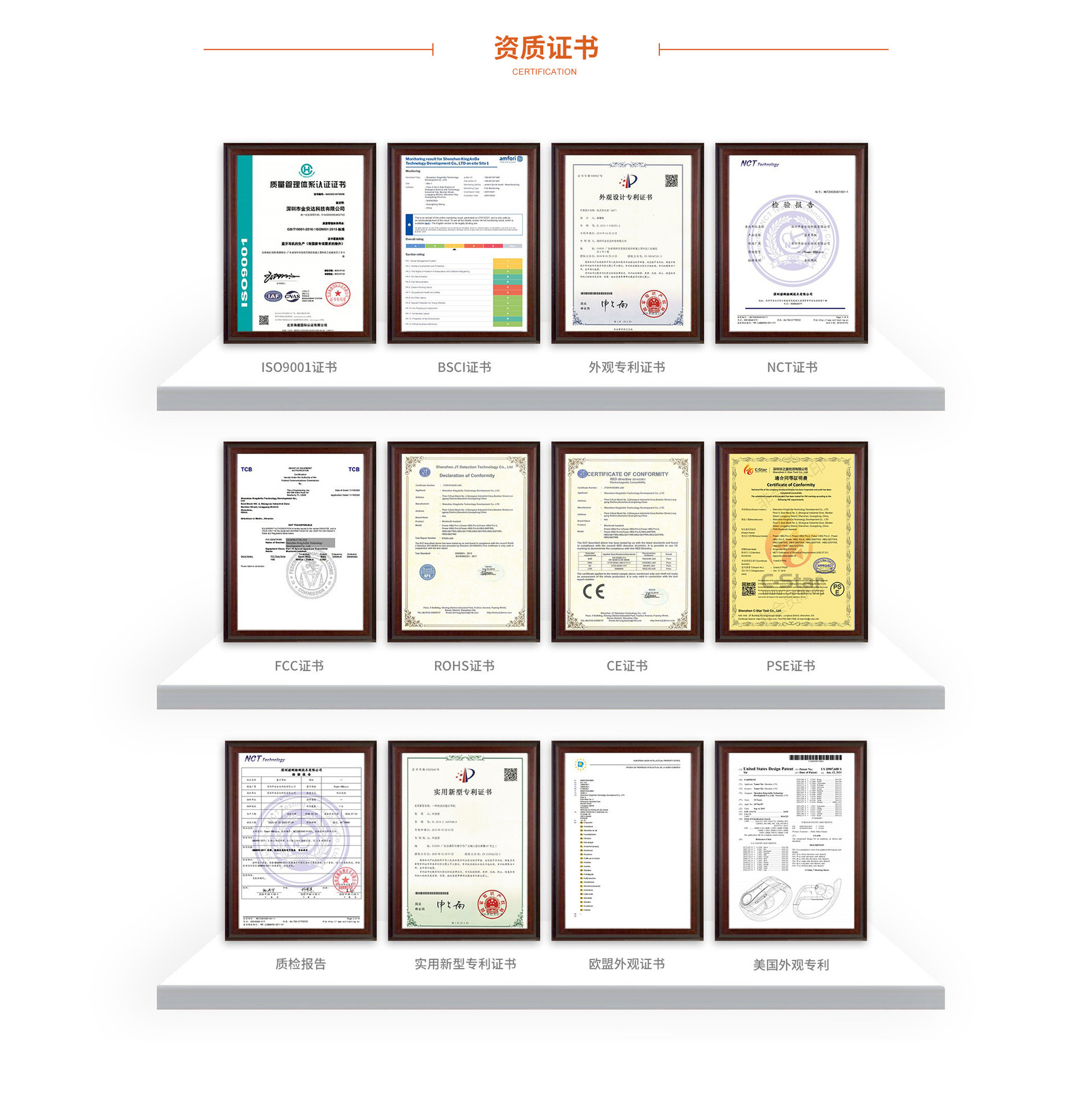 资质证书 展示 02