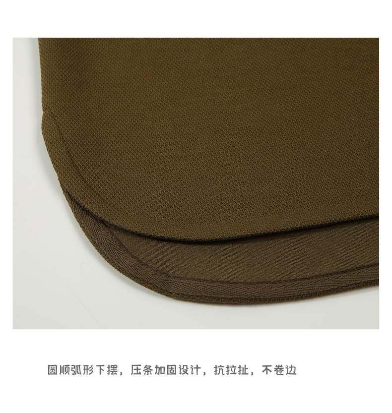 登爵男装220克珠地重磅无袖坎肩背心宽松日系复古潮牌背心男 