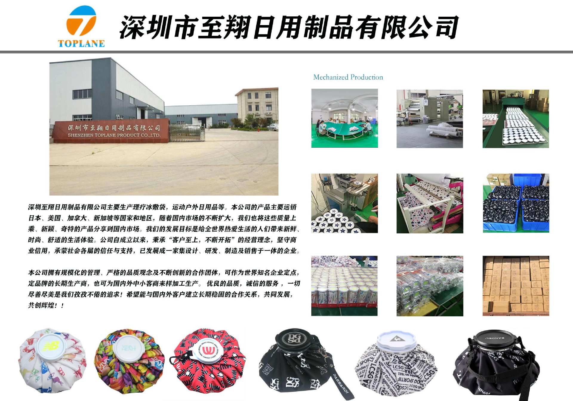 公司介绍（冰袋）