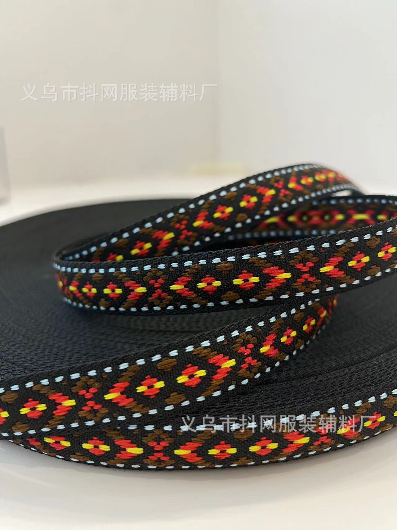 多款式民族风提花刺绣织带