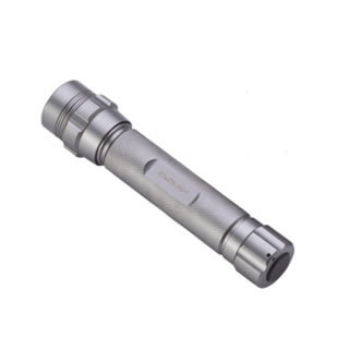 力易得 铝合金强光LED手电筒2AA