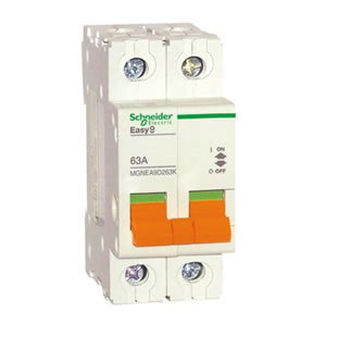 施耐德  EA9B-K漏电开关2P 40A