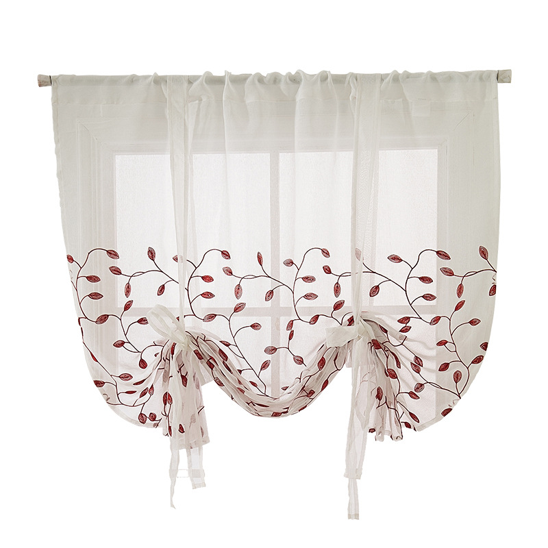 カーテンメーカー完成品カーテン対外貿易ローマンカーテン刺繍カーテンアマゾンカーテンクロスボーダー完成品卸売り