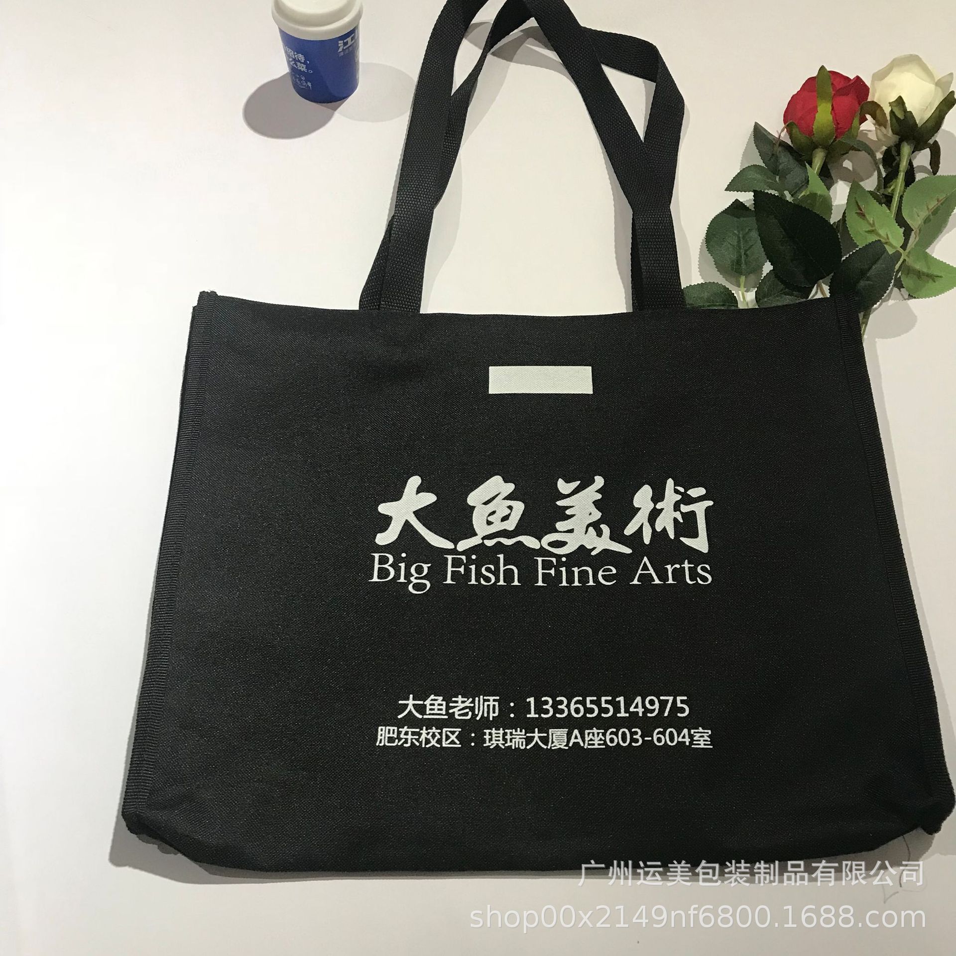 广州厂家专业全棉帆布袋logo 10 12 16安全棉帆布包