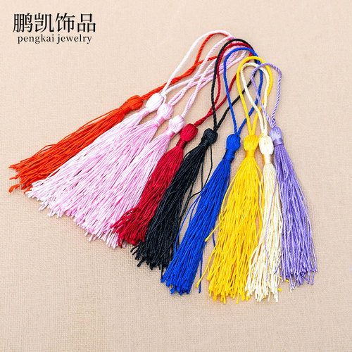 Tassel tassel diy handmade material bookmark hanging tassel Chinese knot ancient style small tassel hanging beard small pendant