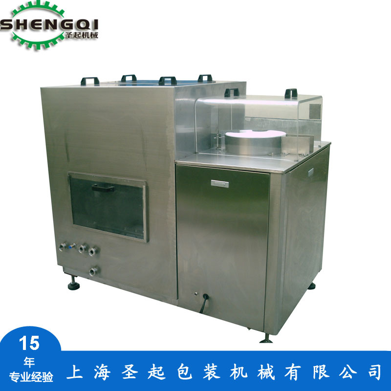 �Ϻ�ʥ��ȫ�Զ�����ƿ����ƿ�ڷ�Һת��ʽ������ϴƿ��