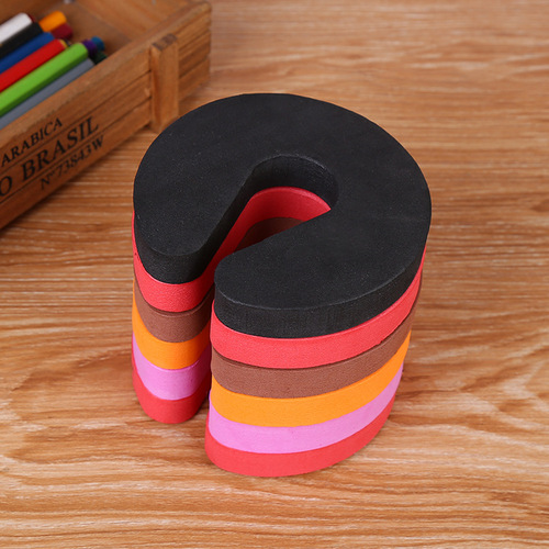 Factory Direct Supply Children's Products Door Clip Bar Infant Anti-Pinch Door Stop Baby Safety Anti-Pinch Hand Door Card