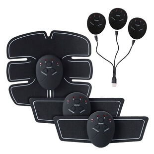 Intelligent EMS Big Benzi Ethypell 6 Abdominal Muscle abdominal trainer Household sports fat -shame dripper lazy fitness equipment abdominal muscle sticker 2