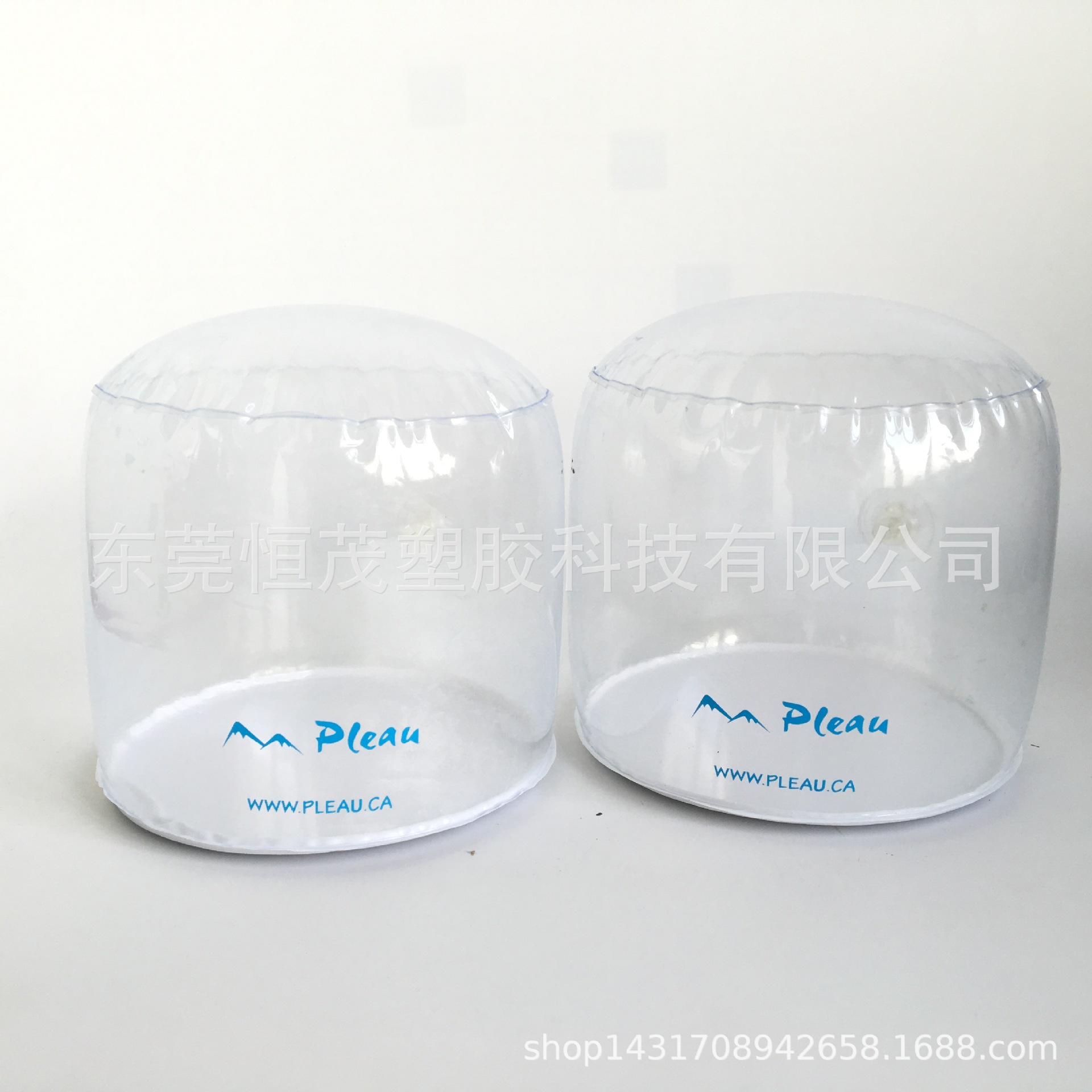 PVC充气圆柱帽托帽撑展示帽架帽子内撑帽座帽撑内撑充气透明帽拖