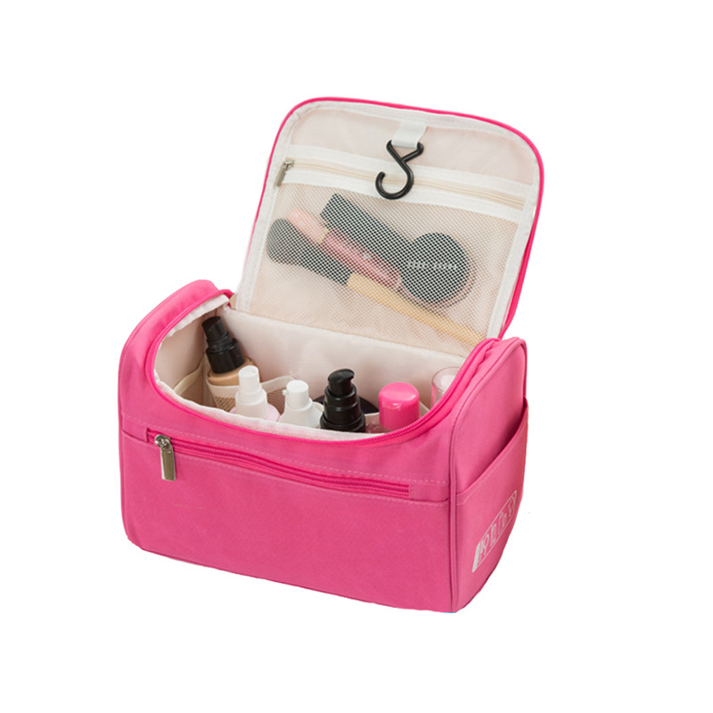 Large Capacity Camouflage Toiletry Bag Men's Portable Thickened Travel Cosmetic Bag Women's Waterproof Bathroom Toiletry Hanging Bag Large