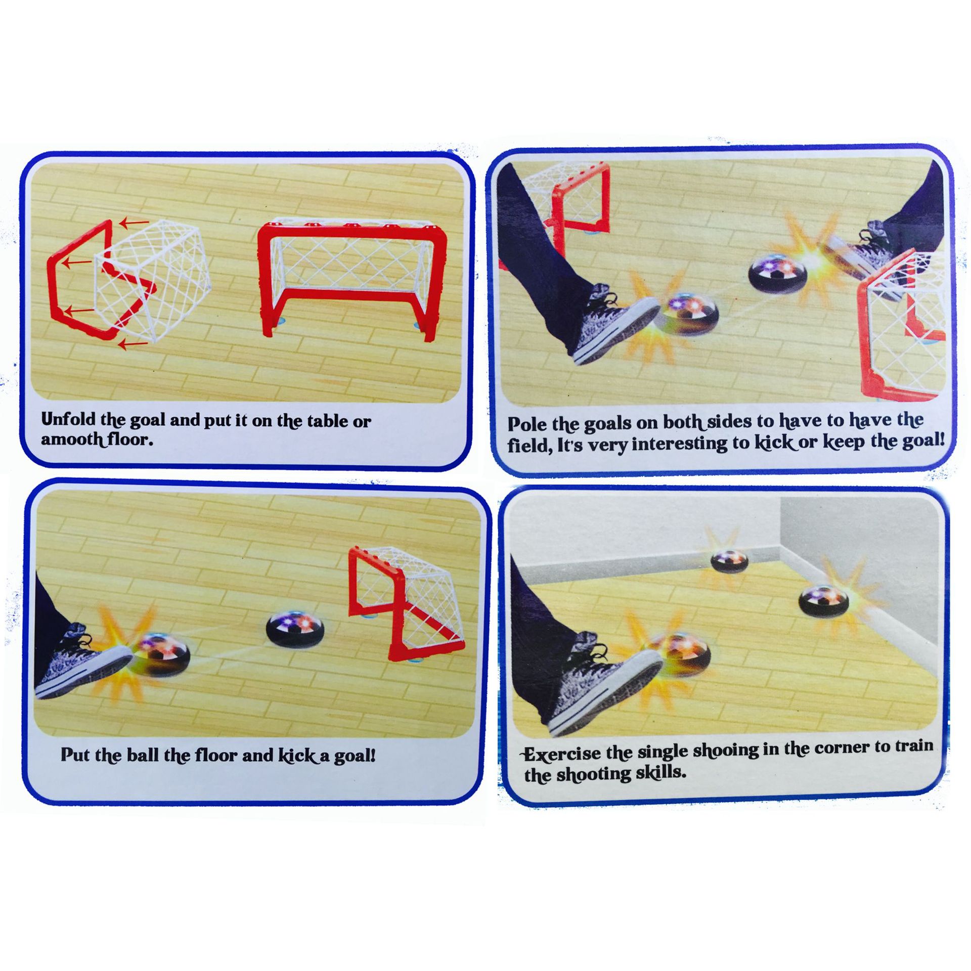 Interior DE LOS NIÑOS suspensión luz eléctrica fútbol juguete partido padre-hijo batalla deportes juego regalos comercio exterior