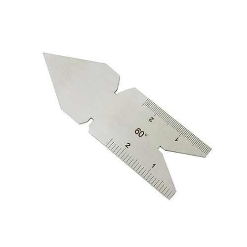 Thread gauge 3pcs thread gauge center gauge 55 degrees 60 degrees measuring and testing thread teaching aids pitch