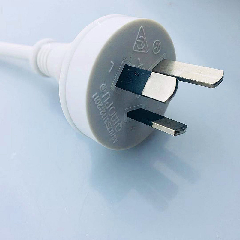 供应 澳大利亚插头电源线  4位6位澳大利亚插板 三插澳标电源线