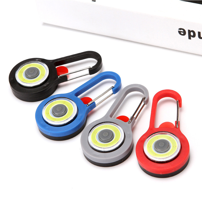 Factory Direct Sales Outdoor Small Hanging Lamp Multi-Functional Outdoor Lock Lamp Outdoor Backpack Lamp Tent Dropshipping Battery