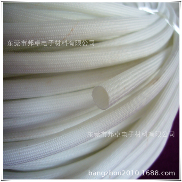 线束防火绝缘1500V玻璃纤维套管 自熄管 硅管 矽套管