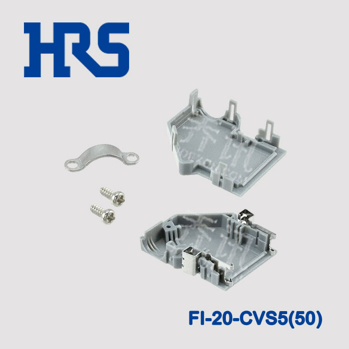 HIROSE FI-20-CVS5(50) 连接器 广濑 D-sub 接插件 后壳 HRS 插头