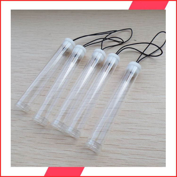 小雾化芯包装管厂家批发可来图来样规格尺寸两头配盖子PVC管批发