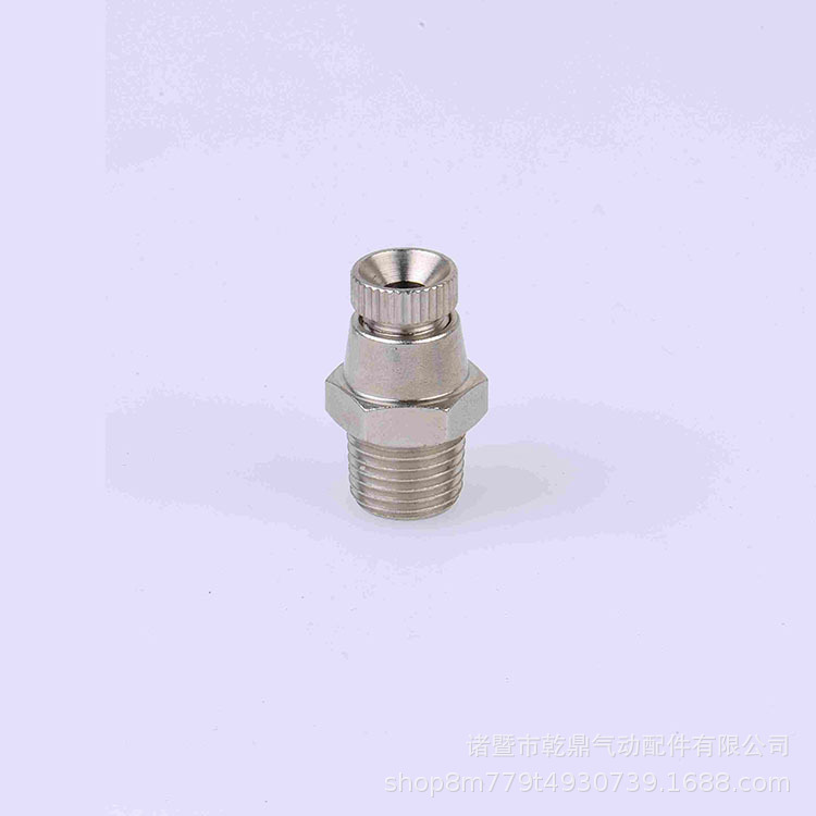 批发2分3分4分DN8DN10DN15 黄铜镀镍 排污阀门 不锈钢锌合金色系