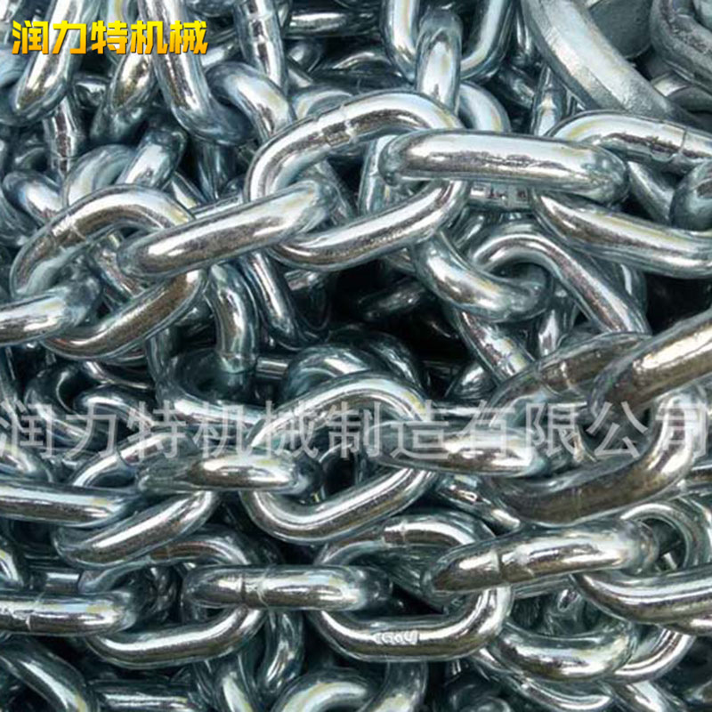 现货供应G80起重链条矿用圆环链条工业吊装承重链条锰钢圆环链条