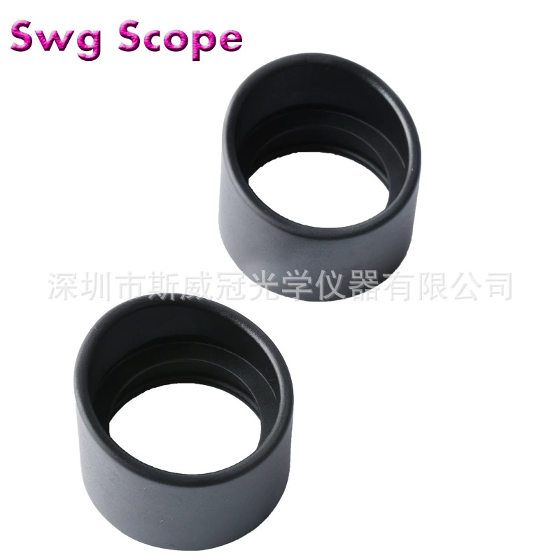 Прямые продажи с фабрики, трехместный стереомикроскоп, маска для глаз, бинокулярный стереомикроскоп, маска для глаз, внутренний диаметр установки 33 мм