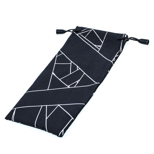 Sunglasses cloth bag Composite cartoon waterproof glasses cloth bag Black microfiber glasses bag wholesale