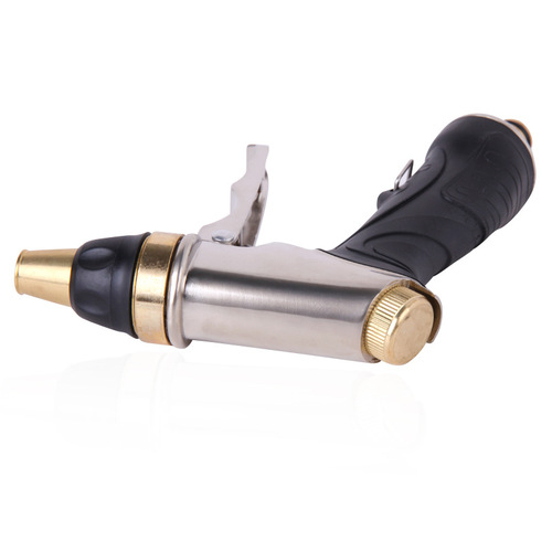 Factory direct sales household water gun pure copper car wash water gun enlarged leak-proof high-pressure cleaning water gun electroplating does not shed paint