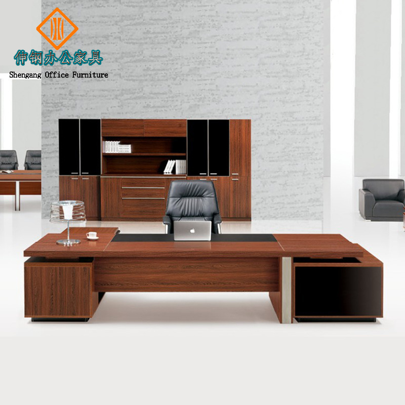 Straight Edge Chinese Boss Table President Executive Table Desk Fashion Plate Atmospheric Executive Computer Office Furniture Straight Edge Chinese Boss Table President Executive Table Desk Fashion Plate Atmospheric Executive Computer Office Furniture