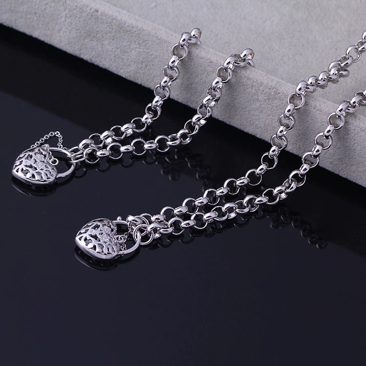 Серебро, круглые бусины, медальон из меди, свитер, европейский стиль, ebay, оптом