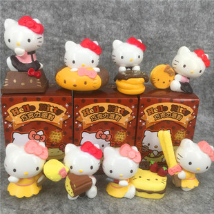 Chao Play Chocolate Cake Afternoon Tea Xiaomeng Cat Scratch Baby Machine Blind Box Egg Doll 8
