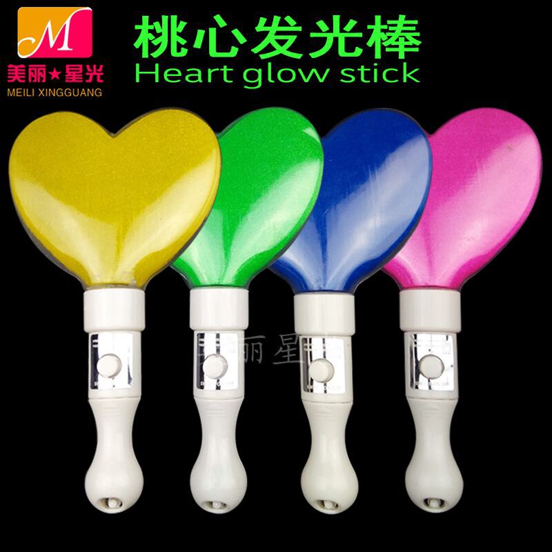 La fábrica aprueba directamente el palo de luz en forma de corazón del concierto