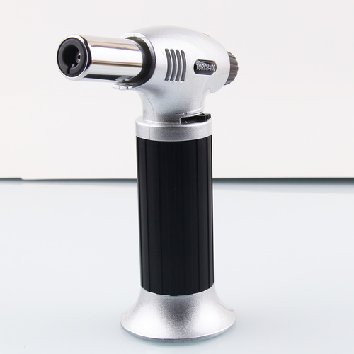 Baosheng 400 metal straight-through desktop welding gun spray gun lighter outdoor barbecue spray gun kitchen baking large spray gun