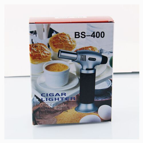 Baosheng 400 metal straight-through desktop welding gun spray gun lighter outdoor barbecue spray gun kitchen baking large spray gun