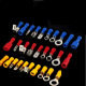 Factory 120/330/480/720pcs combination boxed rubber insulated terminal suit cold pressing terminal